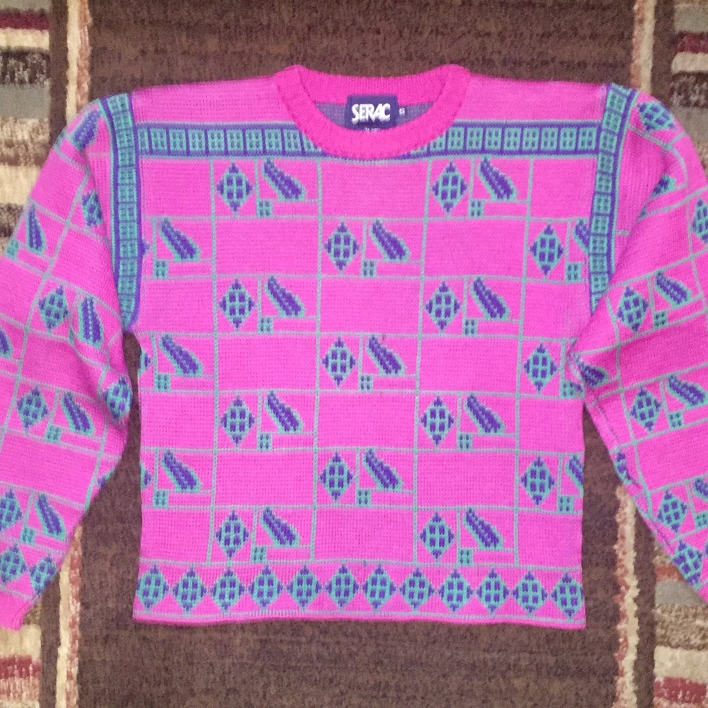 Woman's Wool Sweater size S Serac